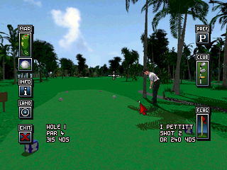 Screenshot Thumbnail / Media File 1 for World Cup Golf - Hyatt Dorado Beach (1994)(U.S. Gold)(Eu)[!][CDD5586]